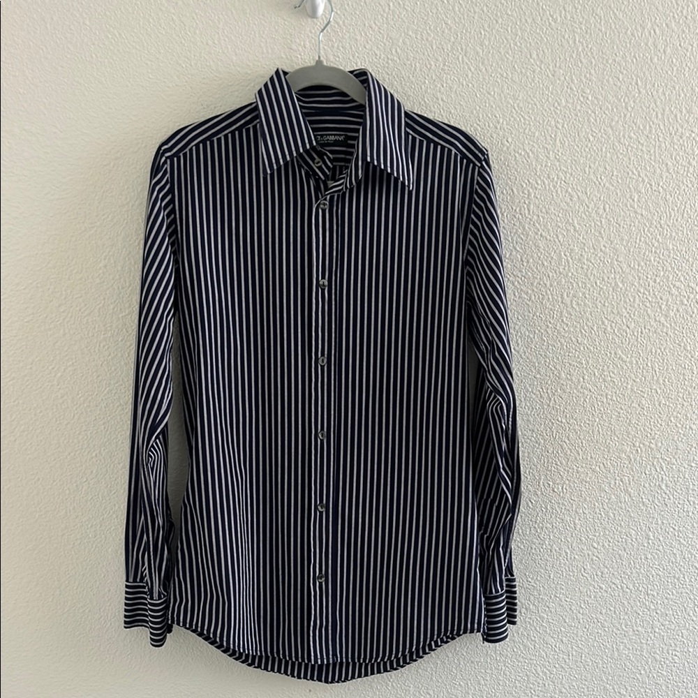 Dolce & Gabbana Long Sleeve Button Down Shirt